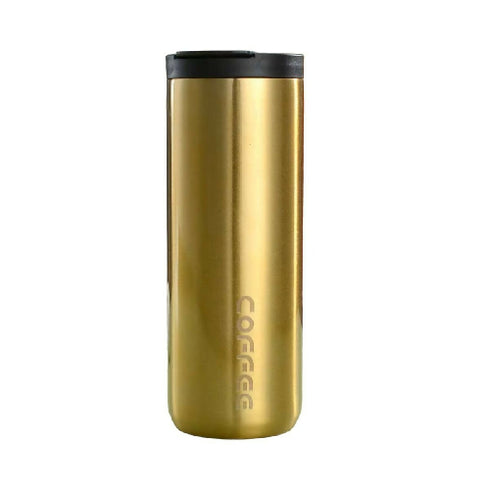 Insulated Vacuum Coffee Cup, Reusable Leakproof Double Wall Coffee Cup